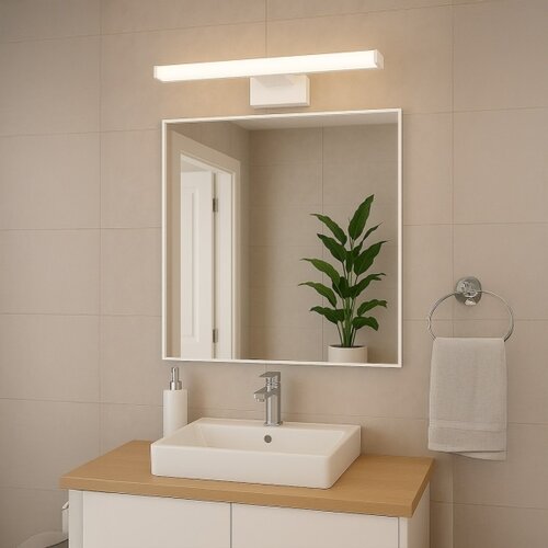  LED kupatilsko osvetljenje za ogledalo MIRORE LED/10W/230V 60 cm IP44 belo Slike