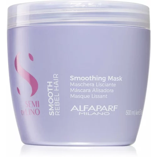 ALFAPARF MILANO Semi di Lino Smooth maska za glajenje las za neobvladljive lase 500 ml