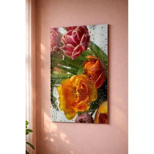 WALLXPERT Artmtlpnt24-2840 Multicolor Decorative Metal Painting Cene