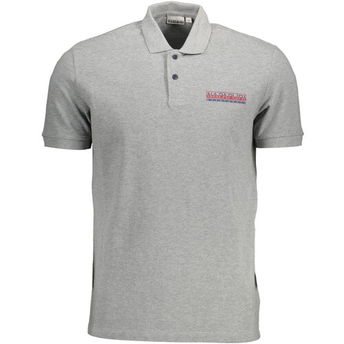 Napapijri POLO SHORT SLEEVES MEN GREY Cijene