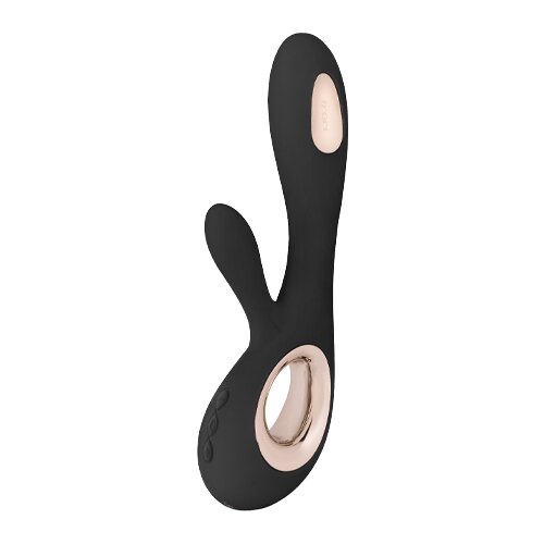 Lelo Soraya Wave Black vibrator koji stimuliše g-tačku i klitoris istovremeno Cene