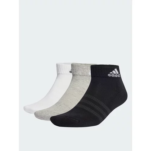 Adidas Sportske čarape 'Cushioned ' siva / crna / bijela