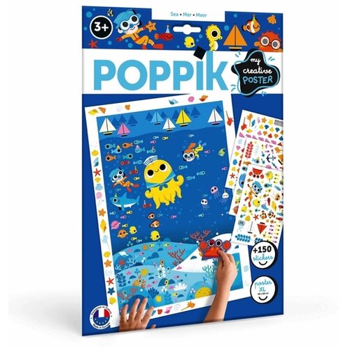 Poppik kreativni posteri more 3+ Cene