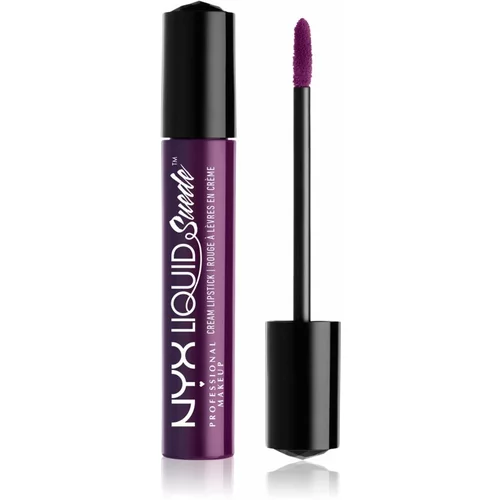 NYX Professional Makeup Liquid Suede™ Cream tekoča vodoodporna šminka z mat učinkom odtenek 19 Subversive Socialite 4 ml