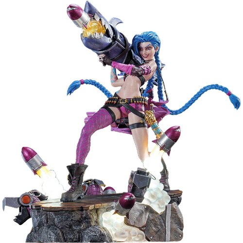  League of Legends Jinx zbirateljski kip 32cm Slike