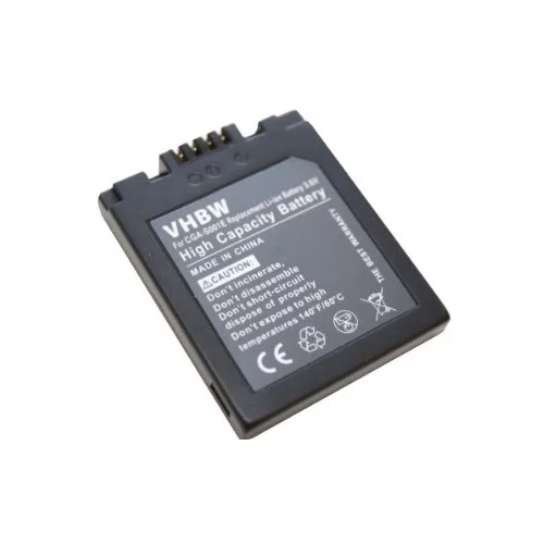 VHBW Baterija CGA-S001E za Panasonic Lumix DMC-F1 / DMC-FX1 / DMC-FX5, 500 mAh