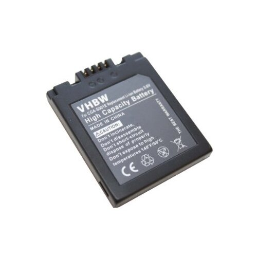 VHBW baterija CGA-S001E za panasonic lumix DMC-F1 / DMC-FX1 / DMC-FX5, 500 mah kompatibilnost s originalnom baterijom Cijene