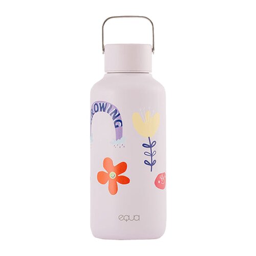 Equa boca od nehrđajućeg čelika, Flower Power, 600ml Cene