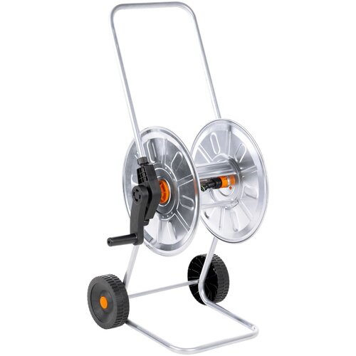 VidaXL Voziček za cev 50 m 1/2&amp;quot; ali 35 m 3/4&amp;quot; cev jeklo Slike