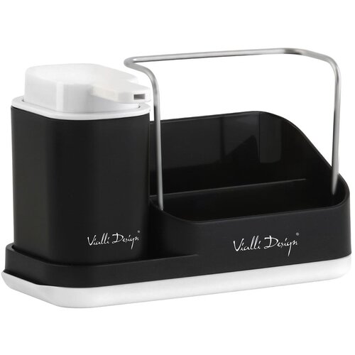 Vialli Design Črni set za pomivanje posode Vialli Design Cene