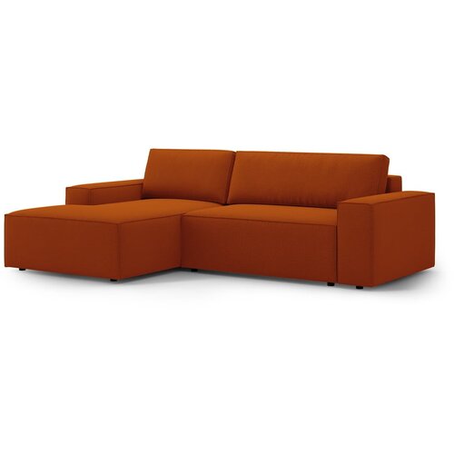 Micadoni Opečnato oranžna raztegljiva kotna sedežna garnitura (levi kot) Jodie &amp;ndash; Home Slike