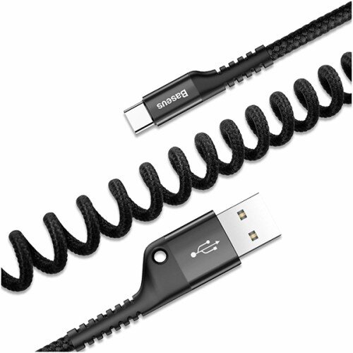 Baseus Kabel Fish Eye USB Type-C / 2A, 1m (črn) Cene