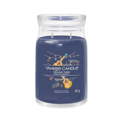 Yankee Candle Signature Twilight Tunes 567 g mirisna svijeća Slike
