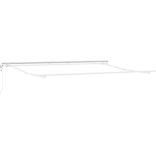 Tenda na automatsko uvlačenje antracit i bijela 500x300 cm Slike