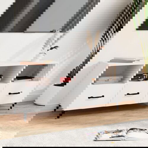 vidaXL tV ormarić bijeli 102 x 35 x 50 cm od konstruiranog drva Cijene