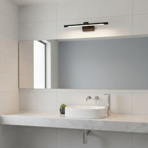  LED osvetljenje za kupatilsko ogledalo MIRROR LED/6W/230V 4000K IP44 40 cm crna Slike