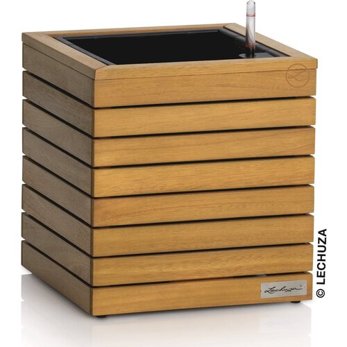 LECHUZA PALO Natural Wood 35 - Low Cene