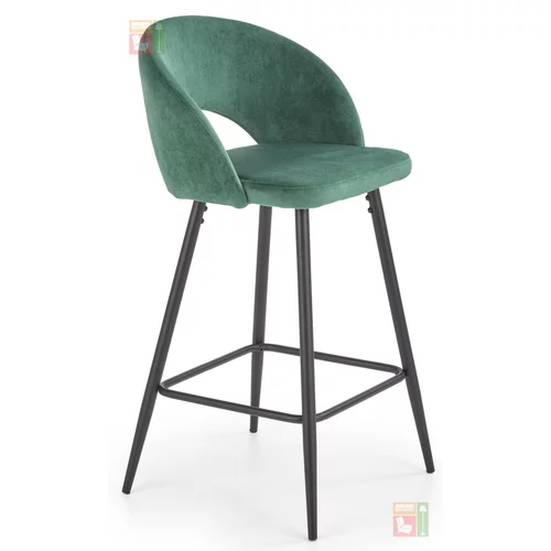 Halmar Barski stol H96 - temno zelena
