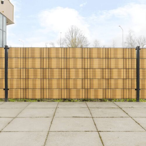 vidaXL Balkonski zasloni 5 kom svijetlosmeđi 255 x 19 cm od poliratana Cijene