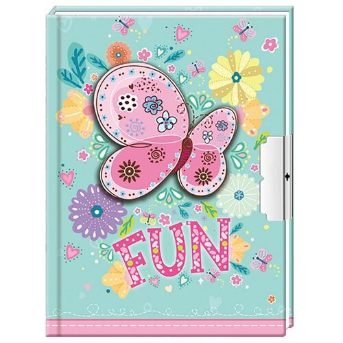  Dnevnik sa kljucem butterfly fun 56l 642301-u ( 09/70013 ) Cene