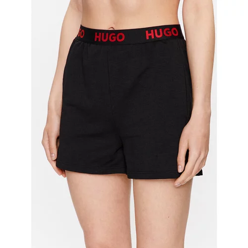 Hugo Kratke hlače pižama 50490600 Črna Regular Fit