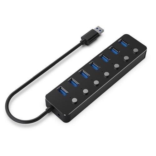  HUB 3.1 (Gen 1) 7 port sa prekidacima GEMBIRD UHB-U3P7P-01 Cijene
