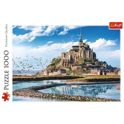TREF LINE Puzzle planina Saint Michel Francuska &ndash; 1000 delova Cene