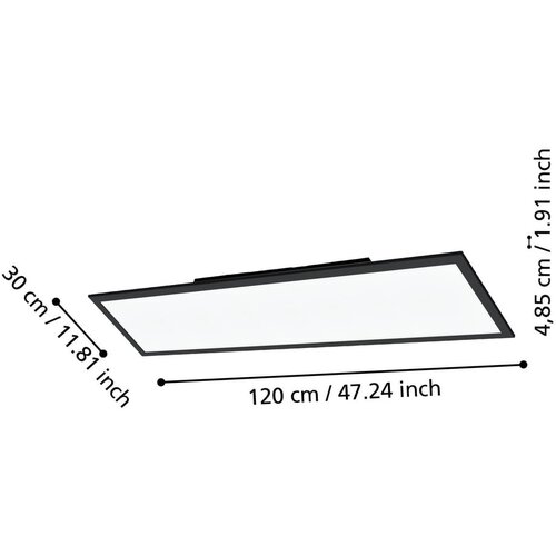 Eglo LED panel Salobrena-Z (33,5 W, D x Š x V: 120 x 30 x 5 cm, Topla bijela) Cene