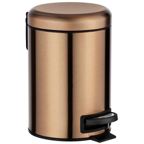 Wenko 24036100 - Kanta LEMAN 17x25 cm inox/bakrena/crna Cene