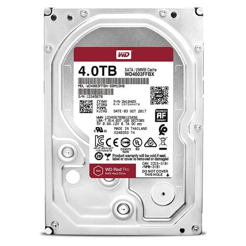 Western Digital SATA3 wd red pro 4TB WD4003FFBX, hard disk Slike