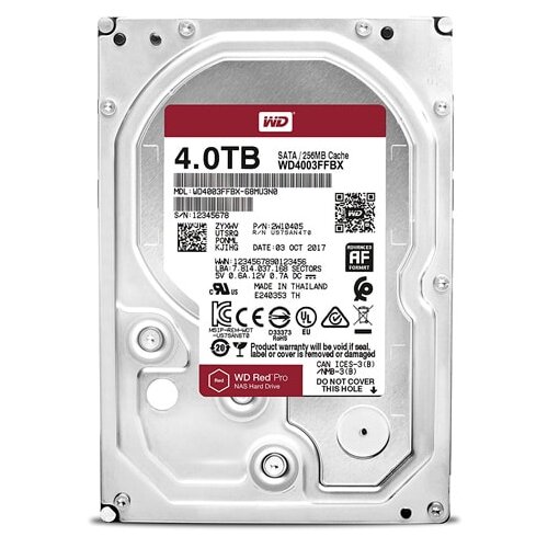 Western Digital Vgradni trdi disk WD Red&amp;trade; Pro 4TB WD4003FFBX Slike
