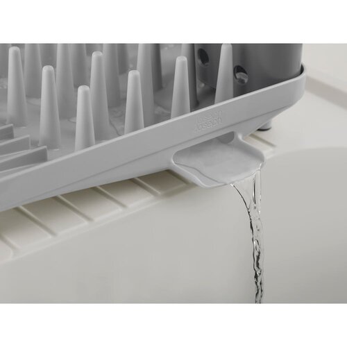 Joseph Joseph Svetlo siv plastičen odcejalnik posode 33,5x31,5 cm Duo &amp;ndash; Slike