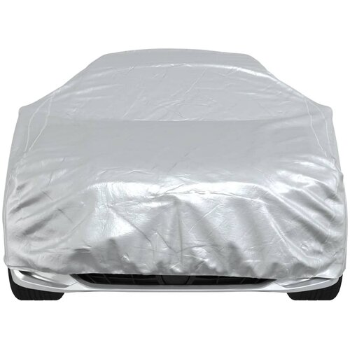  Automobilska navlaka za limuzinu s trakama srebrna XXL PEVA Slike