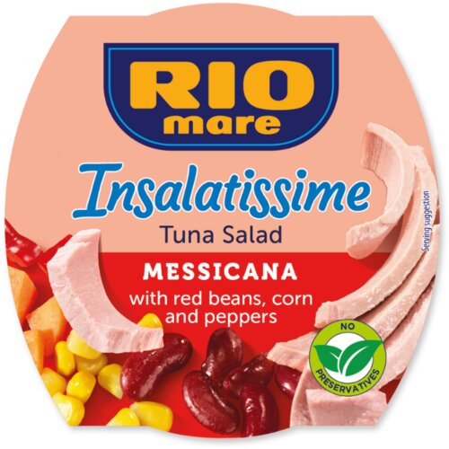 Rio Mare insalatissime tuna salata Mexicana, 160g Cene