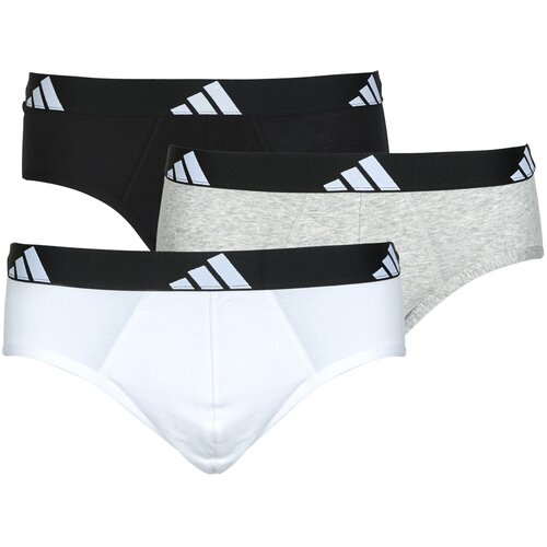 Adidas Spodnje hlače ACTIVE FLEX COTTON Pack de 3 Bela Slike