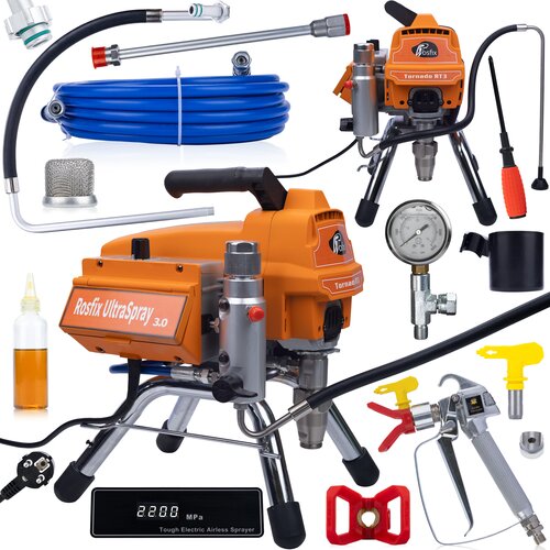Rosfix agregat malarski tornado RT3 ultraspray 2200W 22MPA 2,5L/min, (21735390) Cene