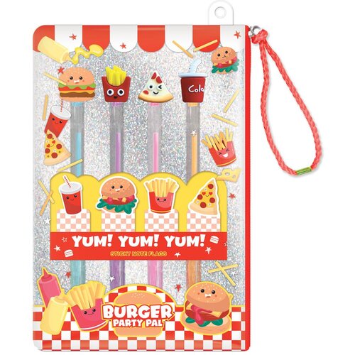 Hot Focus torbica s setom pisal in mini pisalnimi blokci Junk Food Cene