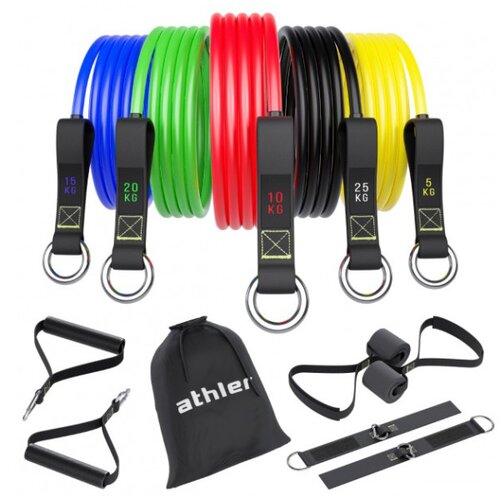 Athler athlete 30 fitnes elastične trake za vežbanje 5-25kg Cene