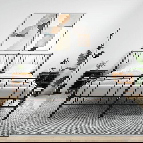 vidaXL Noćni ormarići 2 kom boja dimljenog hrasta 40x30x50 cm drveni Cijene