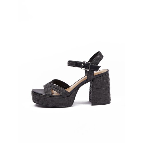 Orsay Black Women&amp;#039;s Heeled Sandals - Women&amp;#039;s Slike