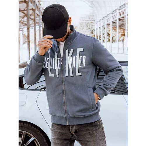 DStreet Dark gray BX5409 men's zipped sweatshirt Slike