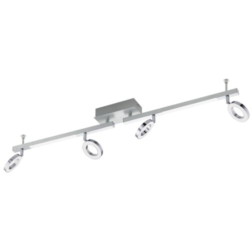 Eglo cardillio 1 spot/4, led, 4x3,2w/2x3,3w, 4x400lm/2x360lm, hrom VDX9EM6 Slike