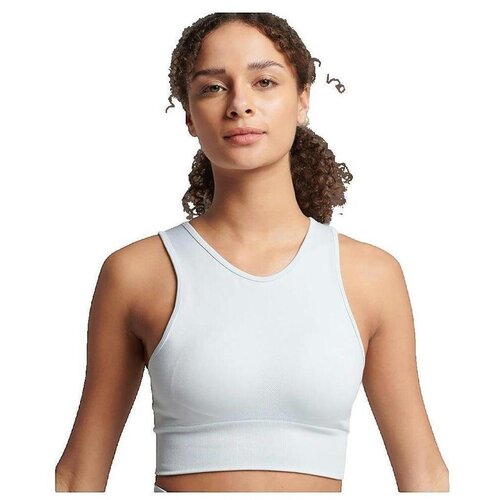 Superdry &Scaron;portni nedrčki Brassi&egrave;re de sport Core Seamless maintien moyen Modra Cene