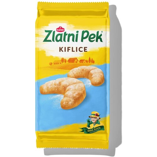ZLATNI PEK keks kiflice 172g Slike