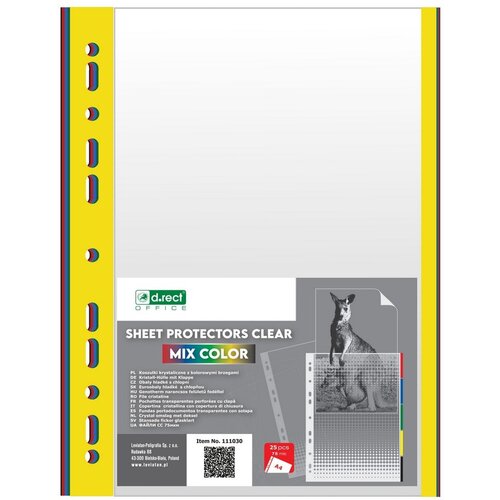 MAPA pvc u levia barvni rob 75mic mix barve 1/25 111030 LEVIA Cene