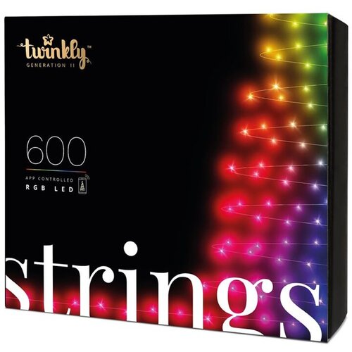 TWINKLY Strings 600 (TWS600STP-BEU) Smart Christmas tree lights 600 LED RGB 48 m Cijene