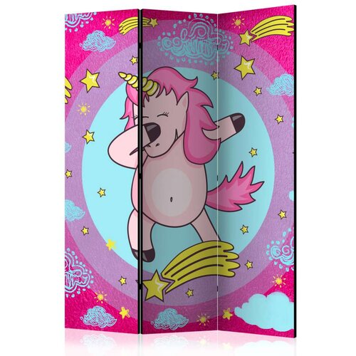  Paravan u 3 dijela - Dancing Unicorn [Room Dividers] 135x172 Cijene