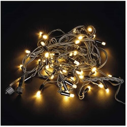  LED spoljni niz 50xLED/3x0,4m IP44 topla bela Slike