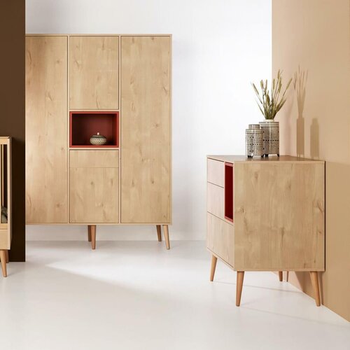 Qu-ax trodelna omara cocoon natural oak Slike