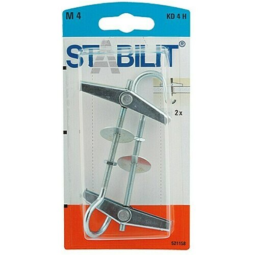 STABILIT Vzmetni zgibni moznik KD4HK (Dolžina zidnega vložka: 95 mm, 2 kos, Premer izvrtine: 14 mm) Cene